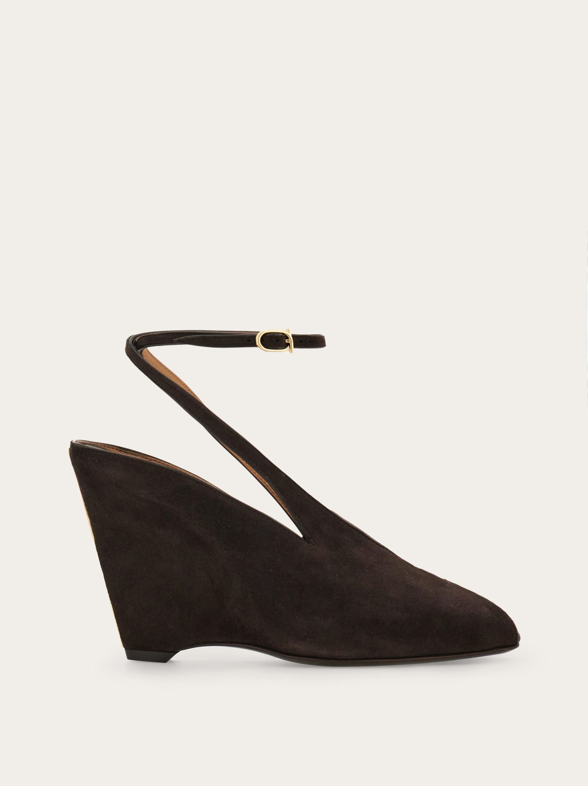 Ferragamo Peep toe wedge sandal - Image 1